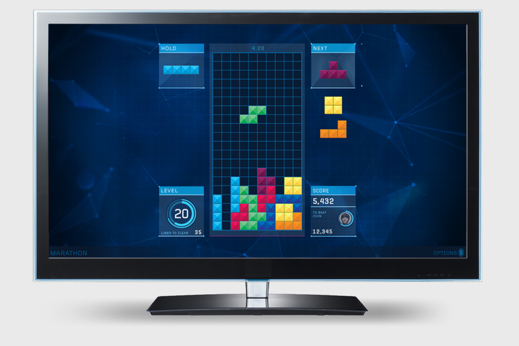 tetris on computer