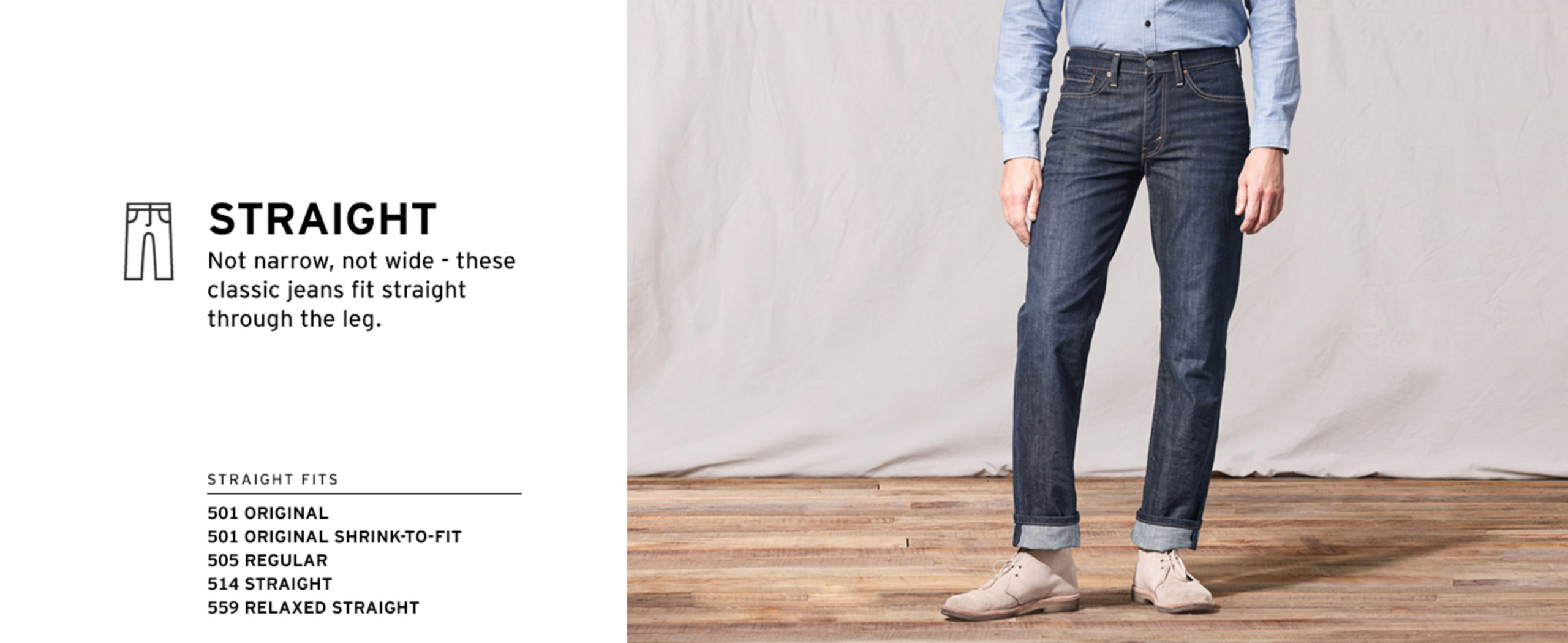 Levis Fit Guide 3